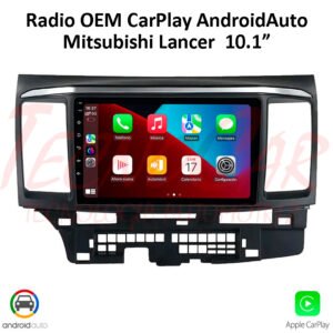 Radio Mitsubishi Lancer 2010 - 2017 CarPlay Android Auto 10.1” Pantalla QLED Android 15 OEM