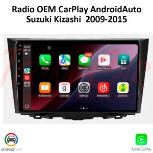 Radio Suzuki Kizashi 2009-2015 9.1” CarPlay Android Auto Android 15 Pantalla QLED