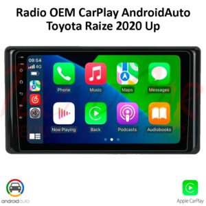 Radio Toyota Raize 2020+ CarPlay Android Auto 10.1” Android 15 Bluetooth GPS OEM