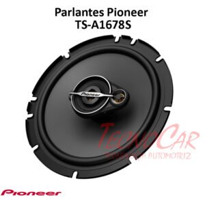 Parlantes Pioneer TS-A1678S 6.5” 320W 2 Vías Coaxiales Alta Potencia Audio Auto