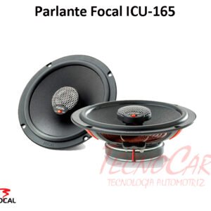 Parlantes Focal ICU-165 6.5” 70W RMS 140W Máx 4 Ohm Alta Sensibilidad