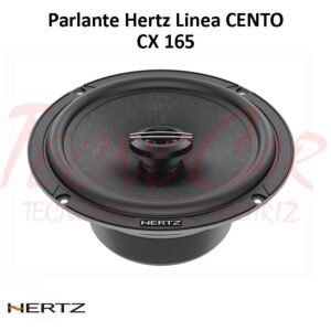 Parlantes Hertz CX165 6.5” 70W RMS 210W Máx Línea Cento Alta Fidelidad