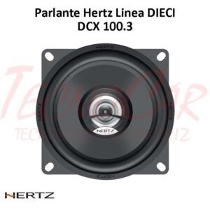 Parlantes Hertz DCX100.3 4” 30W RMS 60W Máx Línea Dieci Compactos