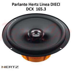 Parlantes Hertz DCX165.3 6.5” 60W RMS 120W Máx Línea Dieci