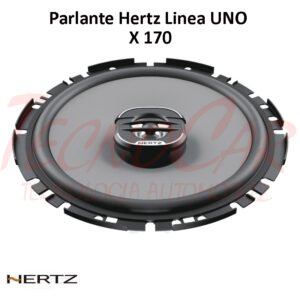 Parlantes Hertz X170 6.7” 50W RMS 200W Máx Línea Uno