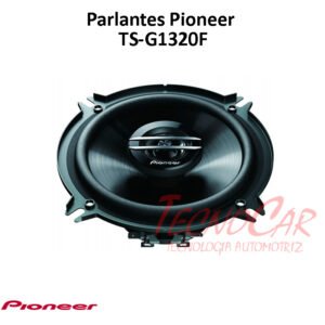 Parlantes Pioneer TS-G1320F 5.25” 250W 2 Vías 4 Ohm Audio Auto