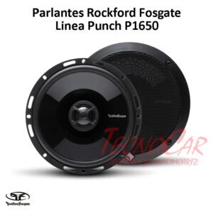Parlantes Rockford P1650 6.5” 110W Punch 4 Ohm Alta Fidelidad Audio Auto