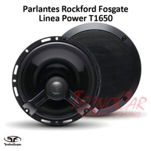 Parlantes Rockford T1650 6.5” 150W Power 4 Ohm Alta Potencia Audio Auto Premium