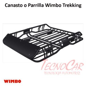 Parrilla Portaequipaje Wimbo Trekking 120Kg Metal Techo Auto Viajes Aventura