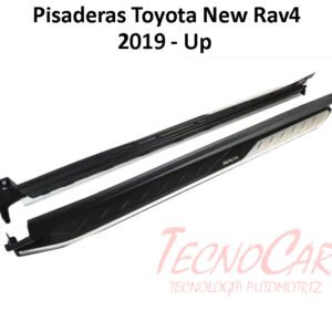 Pisaderas Toyota RAV4 2019-2022 Wimbo Aluminio Negro Tipo Original OEM