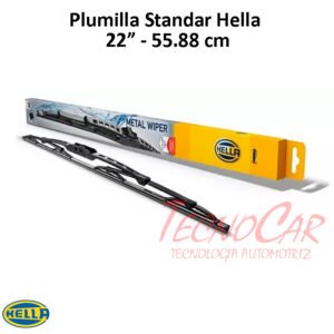 Plumilla Hella Standard 22" Universal 55,8 cm Limpiaparabrisas Alta Duración