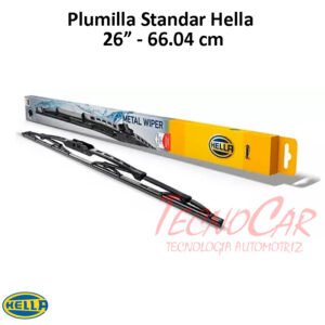 Plumilla Hella Standard 26" Universal 66 cm Limpiaparabrisas Alta Duración