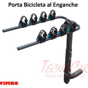 Porta Bicicleta Wimbo Racer 4 Bicicletas Abatible para Enganche 2" Tipo Americano