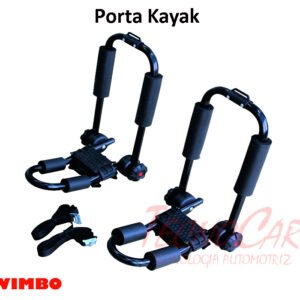 Porta Kayak Wimbo River Abatible para Techo Compatible Barras Rectangulares Ovaladas y Planas
