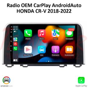 Radio Honda CR-V 2018-2022 9.1” QLED CarPlay Android Auto GPS Bluetooth Android 12 OEM