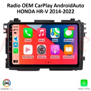 Radio Honda HR-V 2014-2022 9.1” QLED CarPlay Android Auto GPS Bluetooth Android 12 OEM