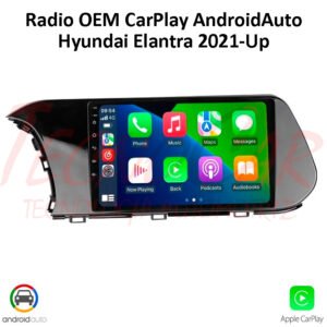Radio Hyundai Elantra 2021-Up CarPlay Android Auto 9.1” Pantalla OEM Android 13 Bluetooth GPS