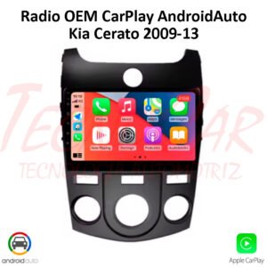 Radio Kia Cerato 2009-2013 CarPlay Android Auto 9.1" Pantalla Android 13 OEM