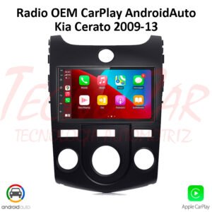 Radio Kia Cerato 2009-2012 CarPlay Android Auto 7" Pantalla Android 10 OEM