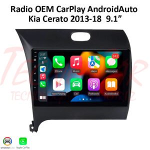 Radio Kia Cerato 2013-2018 CarPlay Android Auto 9.1" Pantalla Android 10 OEM