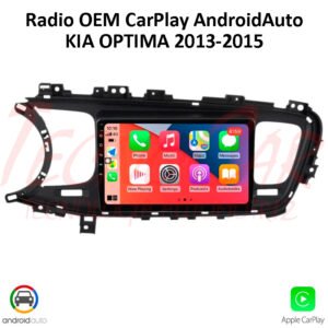 Radio Kia Optima 2013-2015 9.1" QLED CarPlay Android Auto Android 13 Pantalla OEM