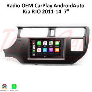 Radio Kia Rio 2012-2014 7" CarPlay Android Auto Android 13 Pantalla Táctil OEM