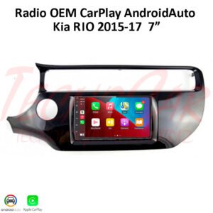 Radio Kia Rio 2015-2017 7" CarPlay Android Auto Android 13 Pantalla Táctil OEM