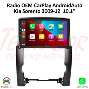 Radio Kia Sorento 2009-2012 10.1" CarPlay Android Auto Android 13 Pantalla Táctil OEM