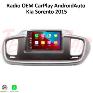 Radio Kia Sorento 2015-2020 7" CarPlay Android Auto Android 13 Pantalla OEM + CANBUS