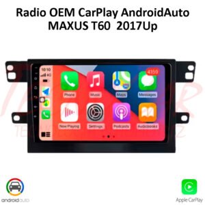 Radio Maxus T60 2017+ 9.1" QLED CarPlay Android Auto Android 13 Pantalla OEM
