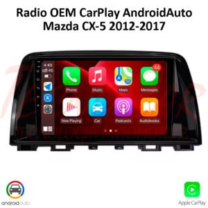 Radio Mazda CX-5 CarPlay Android Auto 9.1" OEM Pantalla QLED Android 13