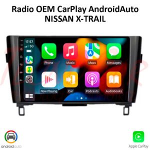 Radio Nissan X-Trail 2015-2022 CarPlay Android Auto 10.1” QLED Android 12 OEM