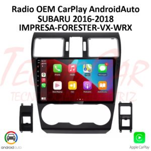 Radio Subaru Impreza Forester WRX 2016-2018 9.1” CarPlay Android Auto OEM Android 12