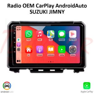 Radio Suzuki Jimny 2018+ 9.1” CarPlay Android Auto OEM Android 12 Pantalla QLED