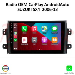 Radio Suzuki SX4 2006-2013 CarPlay Android Auto 9.1" Pantalla QLED Android 12