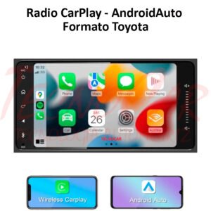 Radio Toyota CarPlay Android Auto 7" Android 13 Pantalla Táctil OEM