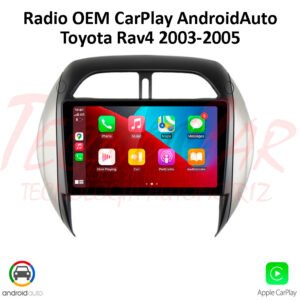 Radio Toyota Rav4 2003-2005 CarPlay Android Auto 9.1” Android 13 Bluetooth GPS OEM