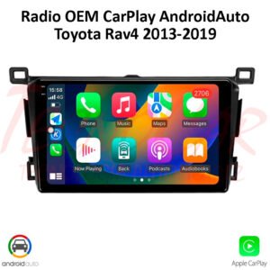 Radio Toyota Rav4 2013-2018 CarPlay Android Auto 9.1” Android 12 Bluetooth GPS OEM