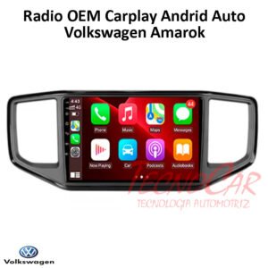 Radio Volkswagen Amarok 2017+ CarPlay Android Auto 9.1” QLED Android 13 Bluetooth GPS OEM