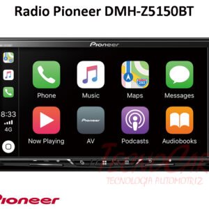 Radio Pioneer DMH-Z5150BT Pantalla 7” CarPlay Android Auto Bluetooth 3 RCA Pioneer
