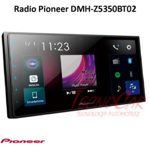 Radio Pioneer DMH-Z5350BT02 Pantalla 6.8” CarPlay Android Auto Bluetooth 3 Vías Pioneer