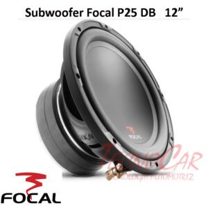 Subwoofer Focal P25DB 10" Doble Bobina 500W Car Audio Alta Fidelidad