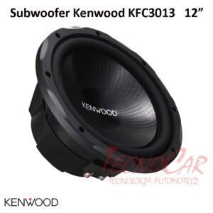 Subwoofer Kenwood KFC-3013PS 12" 1200W 4 Ohm Alto Rendimiento Car Audio