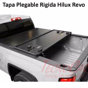 Tapa Plegable Toyota Hilux Revo 2016+ Tri Fold Aluminio Impermeable Wimbo