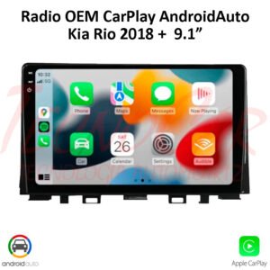 Radio Kia Rio 2018-2022 9.1" CarPlay Android Auto Android 15 Pantalla Táctil OEM