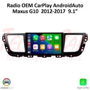 Radio Maxus G10 2012-2017 9.1" QLED CarPlay Android Auto Android 15 Pantalla OEM