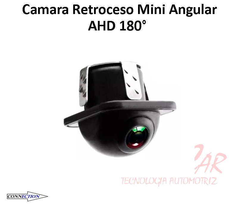 Cámara Retroceso AHD 180° Mini Universal Connection