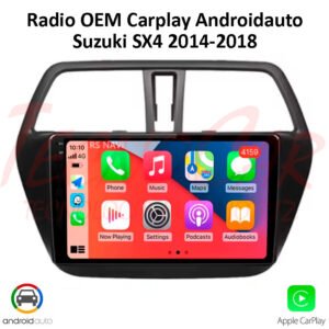 Radio Suzuki SX4 2014-2017 CarPlay Android Auto 9.1" Pantalla QLED Android 15
