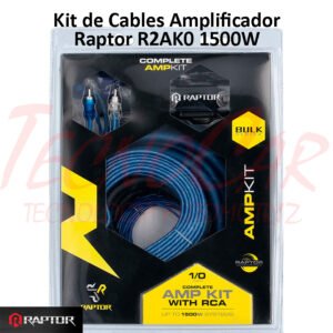 Kit de Cables para Amplificador Raptor R2AK0 Bulk - Metra