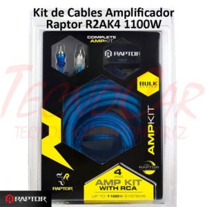 Kit de Cables para Amplificador Raptor R2AK4 Bulk - Metra